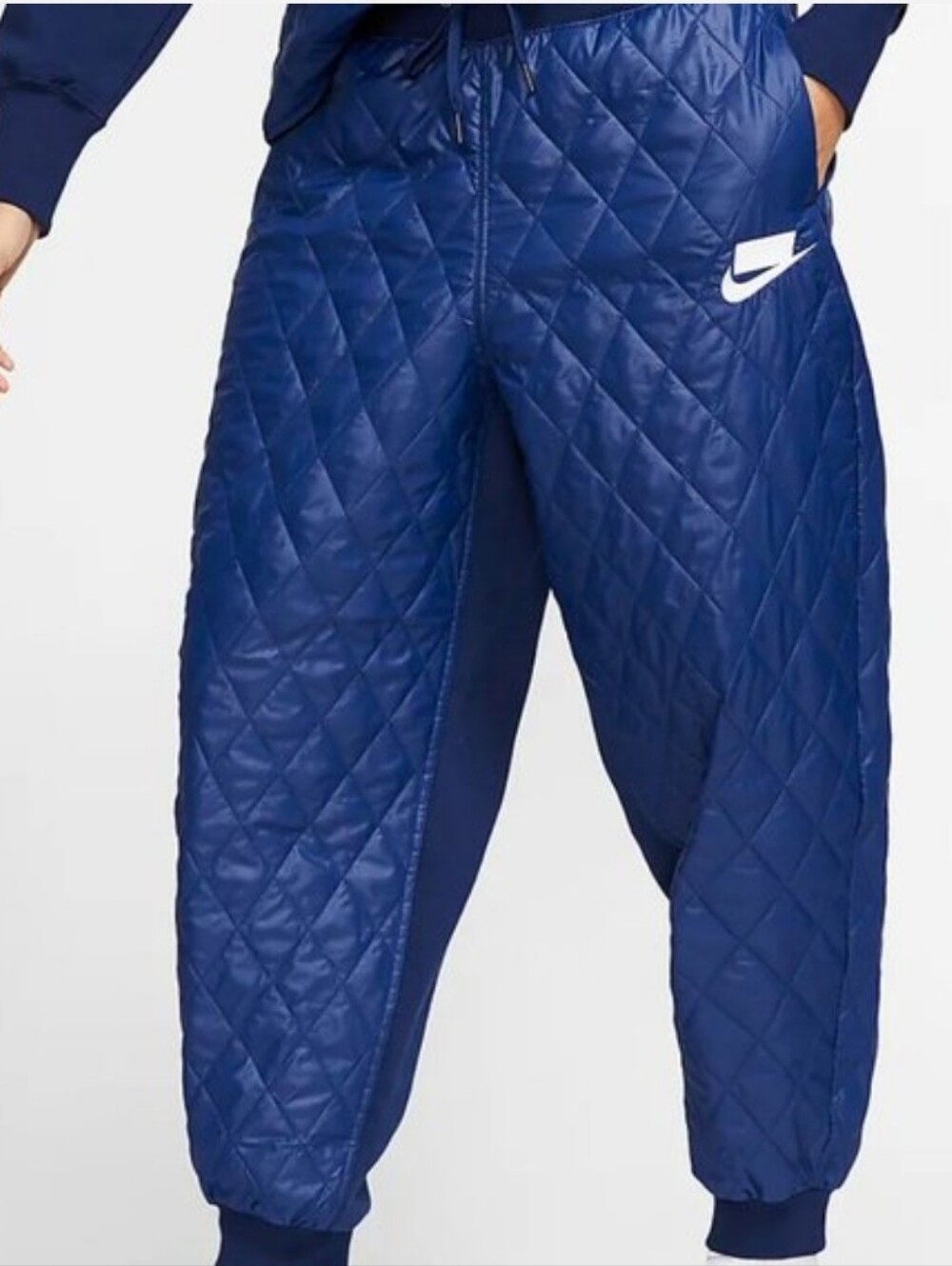 Nike Sportswear Quilted Jogger Pants Navy XS